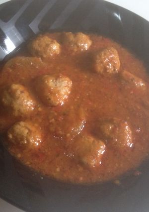 Foto resep Bola Ayam Bolognese