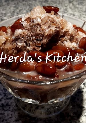 Foto resep Es Kacang Merah Enak