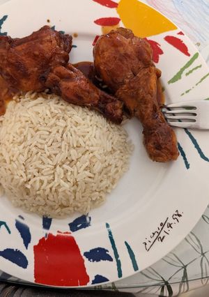 Una foto de Pollo a la Cola-Cola