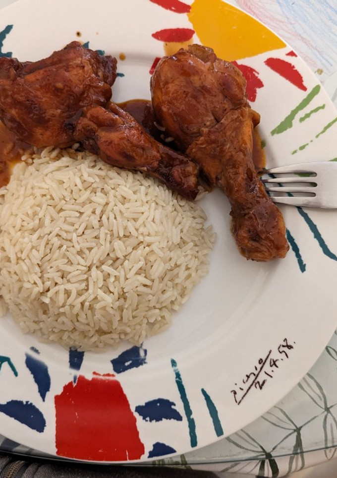 Una foto de Pollo a la Cola-Cola