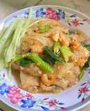 ก๋วยเตี๋ยวผัดน้ำกุ้ง #รสมือแม่