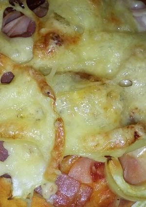 Mini pizza recept fotója