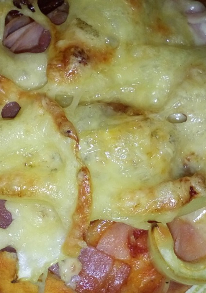Mini pizza recept fotója