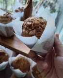 Muffins de nueces