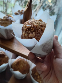 Una foto de Muffins de nueces