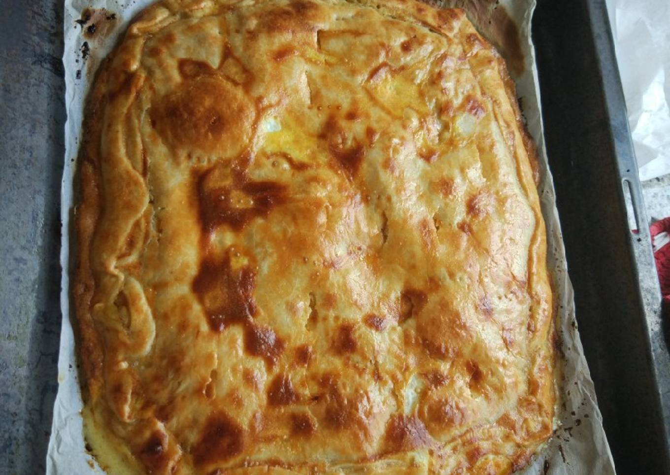 Empanada de pollo al curry