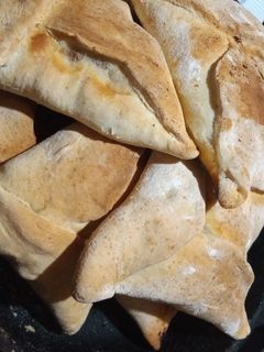 Una foto de Empanadas árabes con masa casera!!