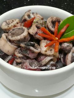 Foto resep Cumi Hitam Masak Kemiri