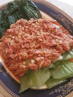 Foto resep Pokcoy Siram Daging