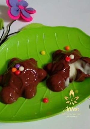 Foto resep Puding Turtle Choco Lava