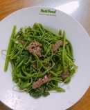 Tuần 9 : Đọt su su xào thịt bò