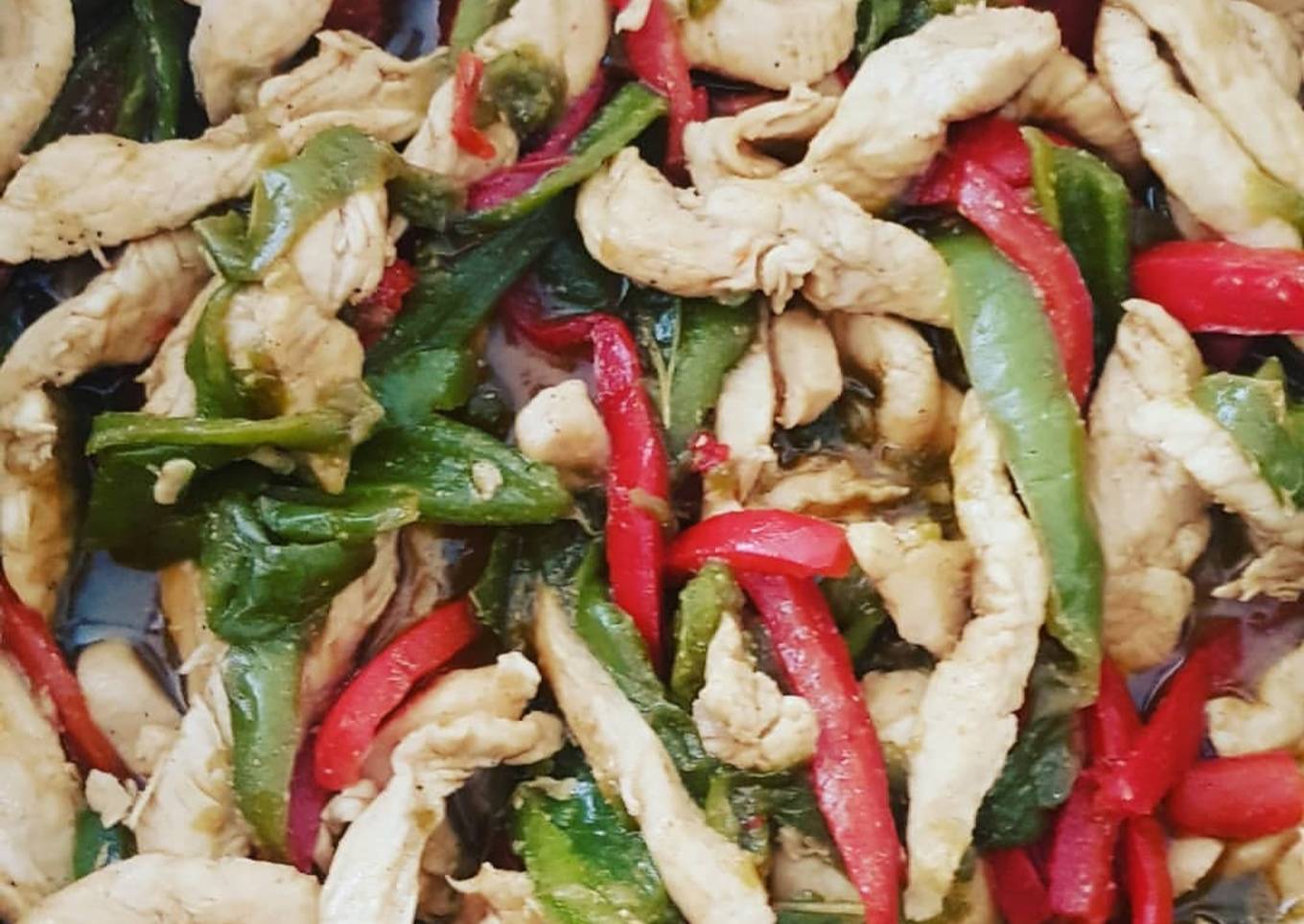Fajitas de pollo