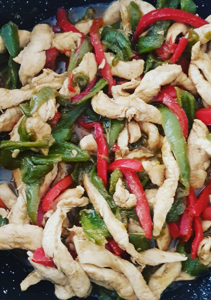 Una foto de Fajitas de pollo