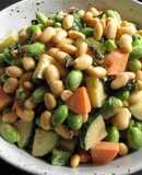 Soy Bean Salad with Gochujang Mayo Dressing
