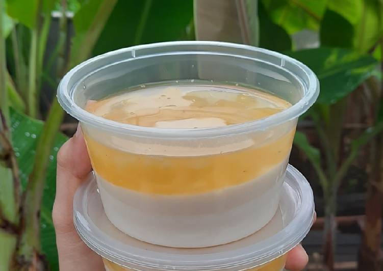 Puding Susu Nanas