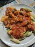 Fideos mostacholes 3 colores