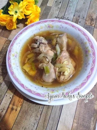 Cara Gampang Membikin Resep  Ayam Kukus Simple yang Bikin Ngiler, Lezat