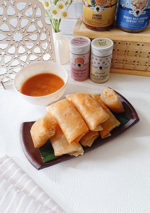 Foto resep Lumpia Bihun Sambal Kacang