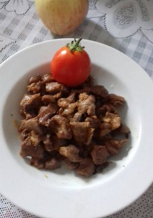 Foto resep Kambing goreng simpel