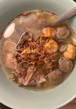 Hình của món Nước hầm sườn heo (Instant Pot).