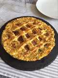 Crostata di patate farcita