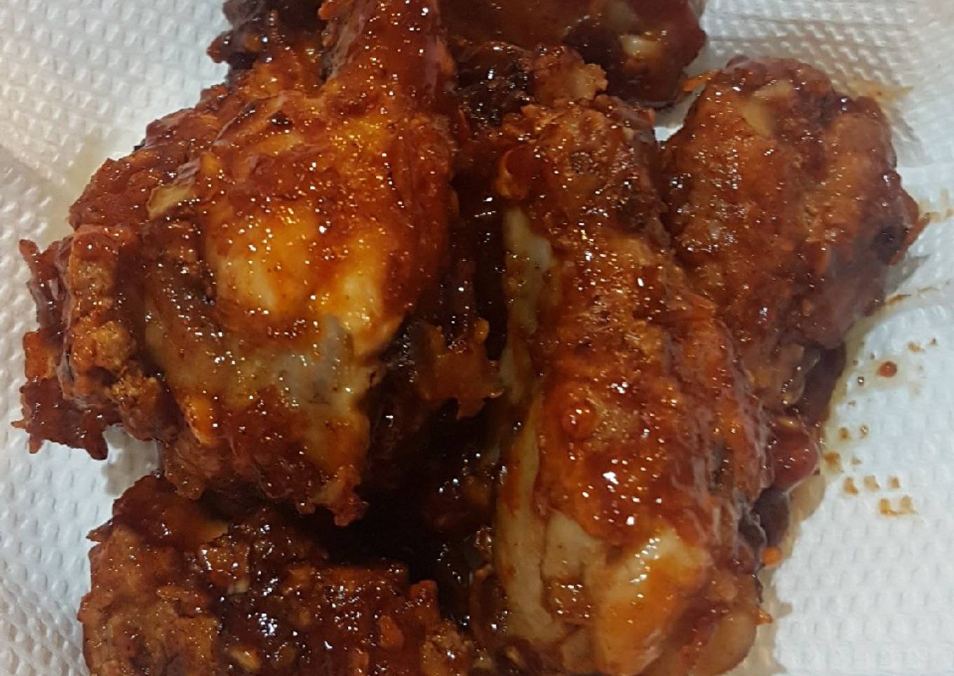 Korean chicken wings