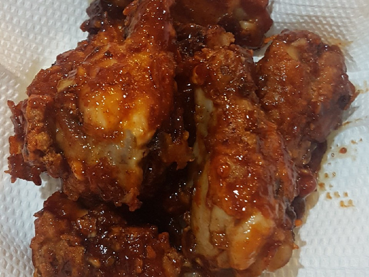 Anti Ribet, Buat Korean chicken wings Untuk Pemula