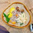 Bún gạo lứt măng tươi
