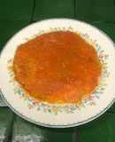 Tortilla en salsa de chipotle