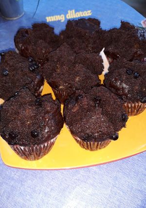 Foto resep Bolu kukus pisang cokelat
