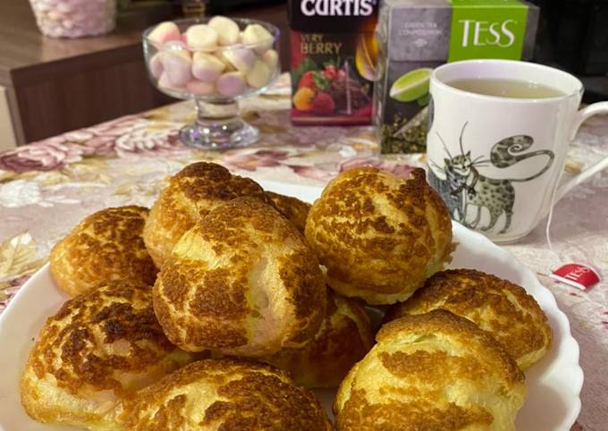 Профитроли с кракелюром