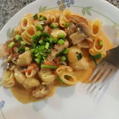 A picture of Easy sausage pasta.