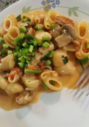 A picture of Easy sausage pasta.