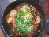 กุ้งอบวุ้นเส้น