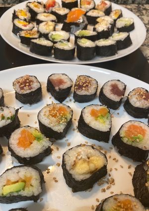 Una foto de Sushi