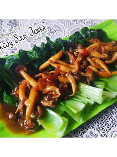 Foto resep Pokcoy Saus Jamur