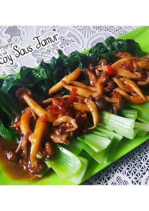Foto resep Pokcoy Saus Jamur
