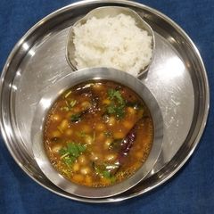 A picture of Kokum toor dal.