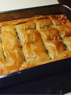 Φωτογραφία της συνταγής Σπανακοτυρόπιτα με φύλλο κρούστας