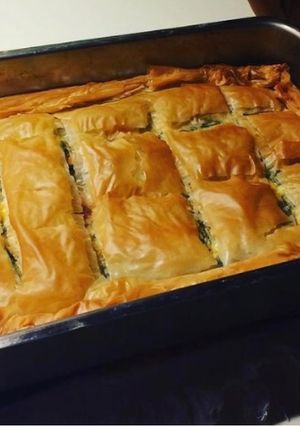 Φωτογραφία της συνταγής Σπανακοτυρόπιτα με φύλλο κρούστας