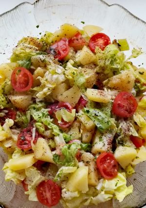 A picture of Potato salad 🥗.