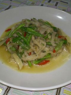 Foto resep Tumis jamur buncis