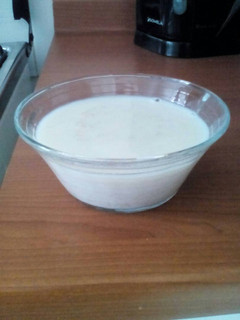 Una foto de Arroz con leche condensada y coco