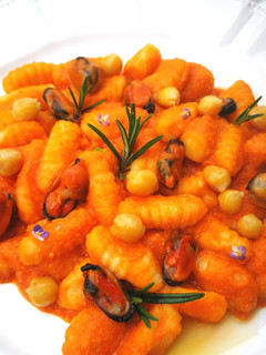 Foto di 🌿🐚Gnocchetti sardi con crema di ceci, cozze e rosmarino🐚 🌿