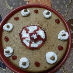 A picture of Eggless Wheat cake.