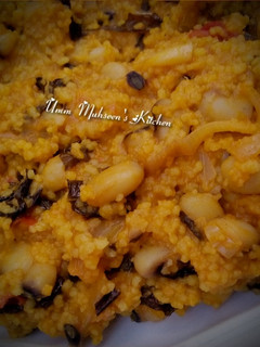 Couscous da wake ainihin hoton girkin
