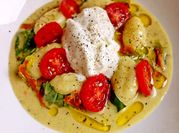 Una foto di mozzarella di bufala