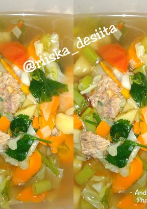 Foto resep Soup Daging
