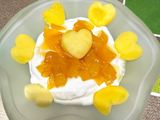 Chantilly di ricotta con mango