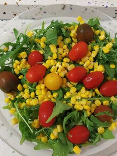 Una foto de Ensalada de rúcula